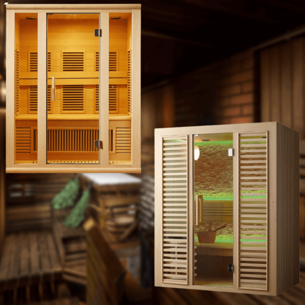 рис 8. Финская сауна и инфракрасная сауна рис 8. Финская сауна и инфракрасная сауна