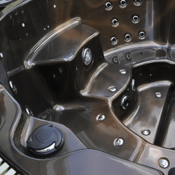 Спа джакузи с противотоком Kingston JCS-67 переливной