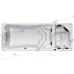 Плавательный СПА бассейн с турбопротивотоком Joyee Provence Plus 660x225xh156 см